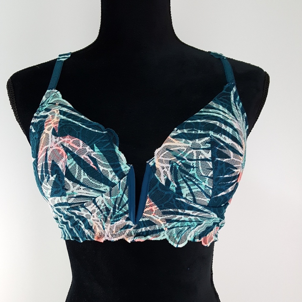 Pink Victoria Secret LACE Padded Bra Medium